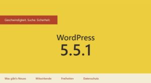 Wordpress update 551