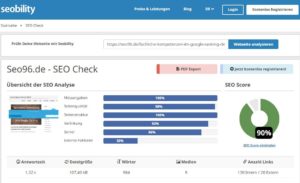 Google Ranking SEOCHECK