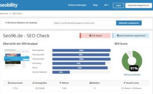 Werbeagentur Hannover SEOCHECK