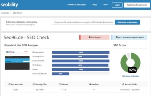 Kreditkarten Vergleich 2023 SEOCHECK