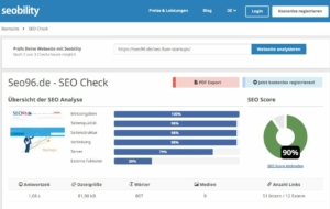 SEOCHECK SEO für Startups