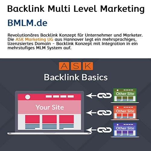 Backlink Marketing Konzept