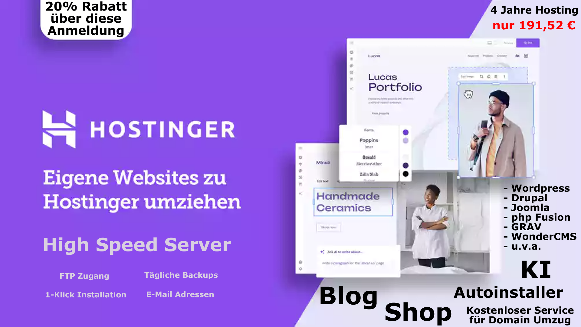 Hostinger Hosting Service